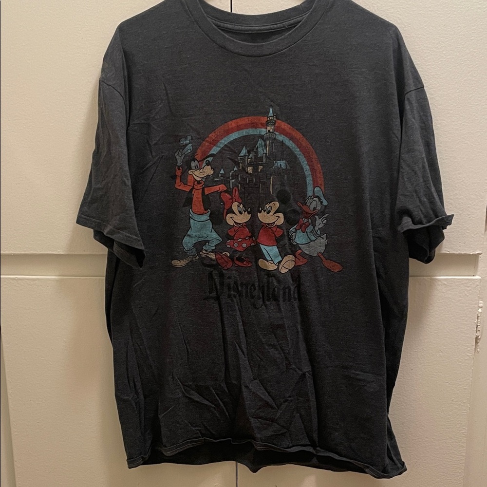 Disneyland Black Graphic Tee - Short Sleeve